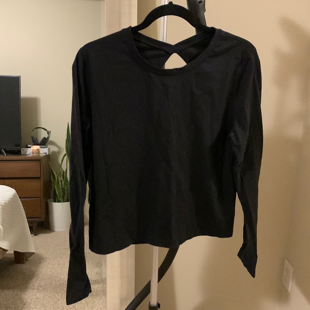 Open Back Long Sleeve